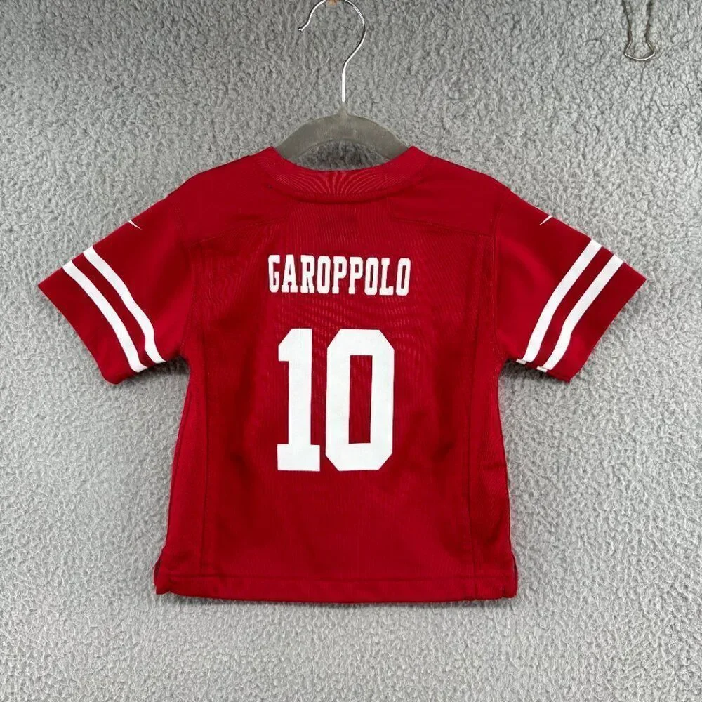 Nike San Francisco 49ers #10 Garoppolo Infant Jersey Red – Size 24M | NFL